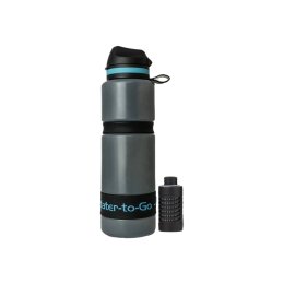 WATER-TO-GO BORRACCIA FILTRANTE ACTIVE 75CL 90 - Noir/Bleu