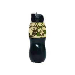 WATER-TO-GO BORRACCIA FILTRANTE OUTDOOR 75CL 24 - Noir/Camo