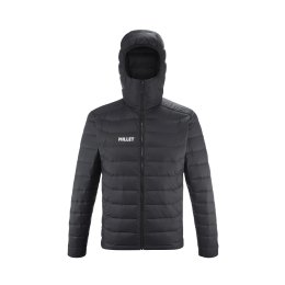 MILLET PIUMINO EVOLE DOWN 700 CON CAPPUCCIO UOMO XL N0247 BLACK - NOIR