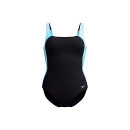 SPEEDO COSTUME DA BAGNO INTERO ECO LUNALUSTRE PRINT SHAPING DONNA 46 BLABLU