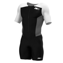 ZEROD TUTA TRIATHLON TTSUIT ELITE UOMO XS BLACK/WHITE