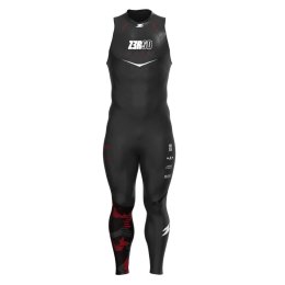 ZEROD MUTA FLEX SLEEVELESS UOMO S BLACK/RED