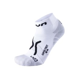 Uyn CALZE CORSA SUPER VELOCI UOMO 39/41 W030_White/Black