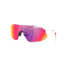 OAKLEY OCCHIALI DA SOLE CYBR DYNO PRIZM ROAD POLISHED WHITE