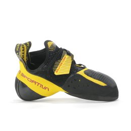 LA SPORTIVA SCARPETTE SOLUTION COMP UOMO 38.5 Black/Yellow