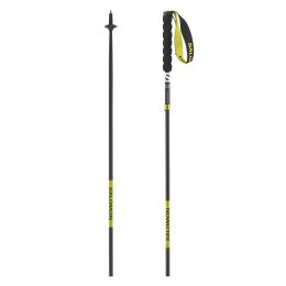 SALOMON BASTONI DA TRAIL ULTRA CARBON PIEGHEVOLI 130 Black/Sulphur Spring