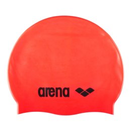 ARENA CUFFIA da nuoto CLASSIC SILICONE TU 40 / FLUORED-BLACK
