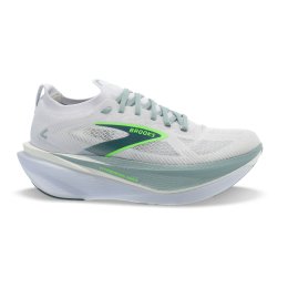 BROOKS Hyperion Max 3 uomo 10.0 164 - White/Gray Mist/Green