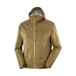 SALOMON Giacca Bonatti Waterproof uomo XL PLANTATION/