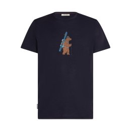ICEBREAKER T-shirt 150 Tech Lite Peaceful Pass uomo XL MIDNIGHT NAVY
