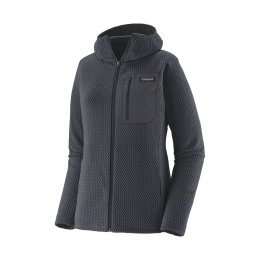 PATAGONIA PILE R1 AIR CON ZIP INTEGRALE E CAPPUCCIO DA DONNA XL SMDB