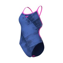ARENA Costume da bagno Arch donna 40 779 / MULTI BLUE-NAVY-SHOCKING PINK