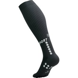 COMPRESSPORT Calze alte Recovery 2.0 4L BLACK/WHITE