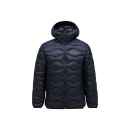 PEAK PERFORMANCE Piumino Helium Down con cappuccio uomo L BLACK