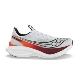 SAUCONY Endorphin Pro 5 uomo 42.5 172- WHITE/CRIMSON