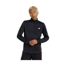 NEW BALANCE Pile Sport Knit 1/4 zip uomo S BK