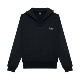 Colmar Maglione tecnico da uomo con collo a zip S BLACK-BLACK