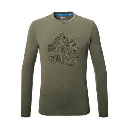 MILLET Maglia Seneca UV a maniche lunghe uomo L N7094 GRAPE LEAF