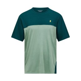 PEAK PERFORMANCE T-shirt Trail Wool-Blend uomo S PONDEROSA PINE/Green Valley/