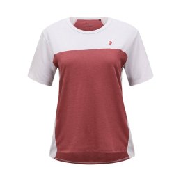 PEAK PERFORMANCE Maglietta Trail Wool Blend donna L Misty Lavender/Wild Rouge/