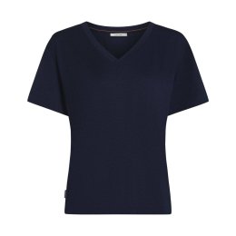 ICEBREAKER T-shirt scollo a V 150 Tech Lite Relax V Neck donna L MIDNIGHT NAVY