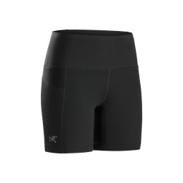 ARCTERYX Pantaloncino a vita alta Essent Utility 6" Donna 4 Black