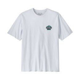PATAGONIA T-shirt Great Waves Responsibili-Tee uomo S WHI