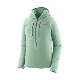 PATAGONIA Pile tecnica da arrampicata R1 Ultralight Hoody donna XS THI