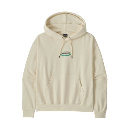 PATAGONIA Felpa con cappuccio 95 Oval Logo Daily Hoody donna S WLWT