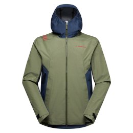 LA SPORTIVA Giacca Shell Discover M S Cypress/Night Sky