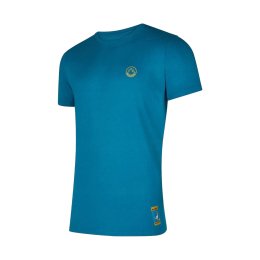 LA SPORTIVA Maglietta Arrampicata sulla Luna S TURCHESE/GIALLO