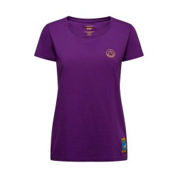 LA SPORTIVA Maglietta Arrampicata sulla Luna W XS Viola/Giallo