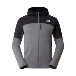 THE NORTH FACE Giacca con cappuccio Stormgap Power Grid da uomo XL SMOKED PEARL/TNF BLACK