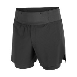 SALOMON Pantaloncino Sense Aero 2-in-1 5" (13 cm) uomo M DEEP BLACK