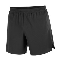 SALOMON Short Sense Aero 7" (18 cm) uomo S DEEP BLACK/