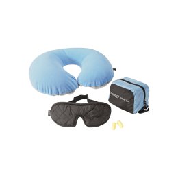 COCOON Set da viaggio Ultralight 3 pezzi 3 PIECES light blue/black