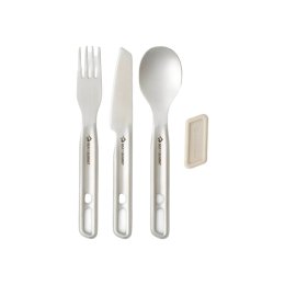 SEA TO SUMMIT Set di posate in acciaio inossidabile Detour 3 PIECES .