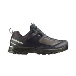 SALOMON X Ultra Alpine Gore-Tex uomo 10.5 Black/Peat/Aspargus Green