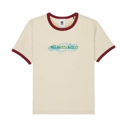 ELEMENT T-shirt Yarnhill Ringer donna M TEG0_OAT MILK