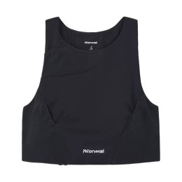 NNORMAL Canotta Trail Crop Top 02 donna S 001-Black
