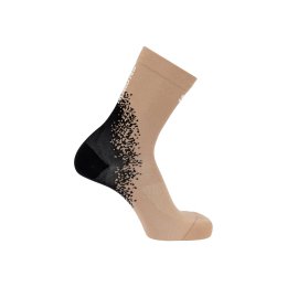 SALOMON Calze GRVL Crew S BURRO/BLACK/VANILLA