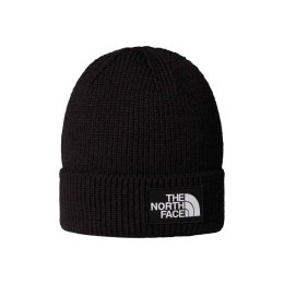 THE NORTH FACE Berretto con risvolto e logo quadrato LXL TNF BLACK