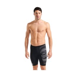 ARENA Jammer DISTORTION SWIM uomo 95 501 / BLACK-WHITE