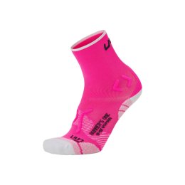 Uyn Calze Runner's One Short donna 39/40 P603_Pink Fluo/White