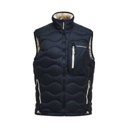 PEAK PERFORMANCE Gilet senza maniche Helium Utility Down uomo S Black/Sand Fog