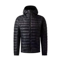 HAGLOFS Piumino L.I. Down II Hood uomo M 2C5_True Black