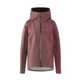 HAGLOFS Giacca impermeabile Front Proof II Jacket donna XS 5YH_Misty Mauve