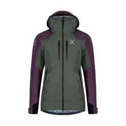 Montura GIACCA CLIFF DONNA S VERDE SALVIA/VINACCIA