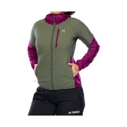 Montura GIACCA ALPHA EVO DONNA S VERDE SALVIA/VINACCIA