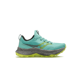 SAUCONY ENDORPHIN TRAIL DONNA 37.5 26- COOL MINT/ACID